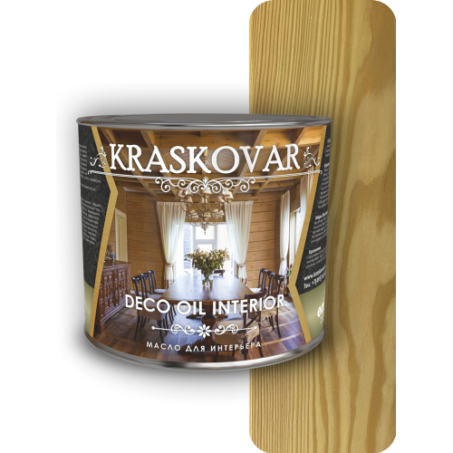 Масло для интерьера Kraskovar Deco Oil Interior