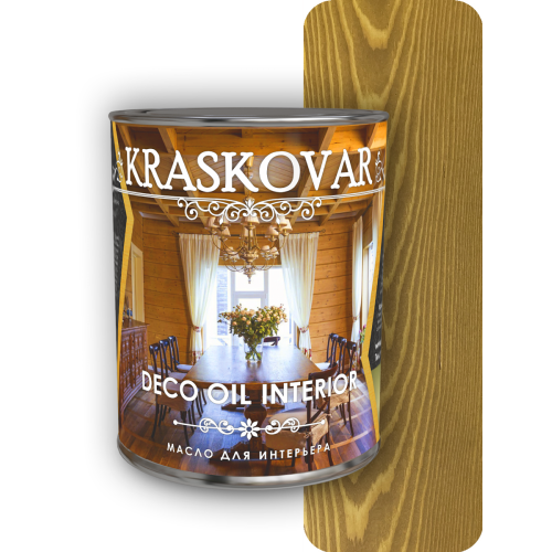Масло для интерьера Kraskovar Deco Oil Interior